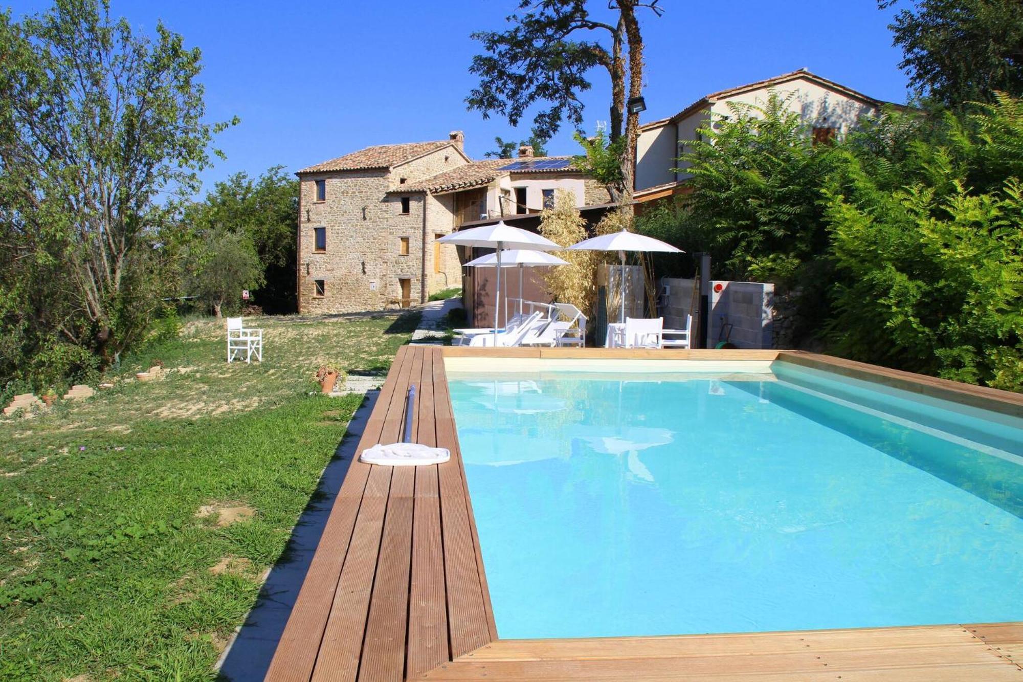 Borgo Calbianco - Private House With Pool & Airco Villa Cerreto Castello Exteriör bild